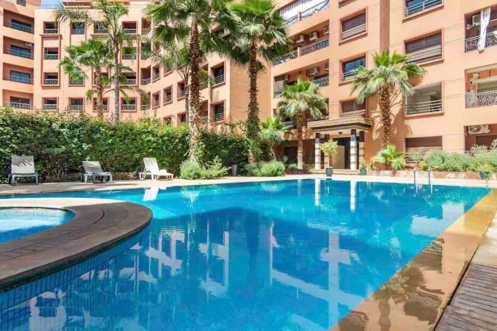 Appartement Marrakech Hivernage N54 Residence Caprice Palace 马拉喀什 外观 照片
