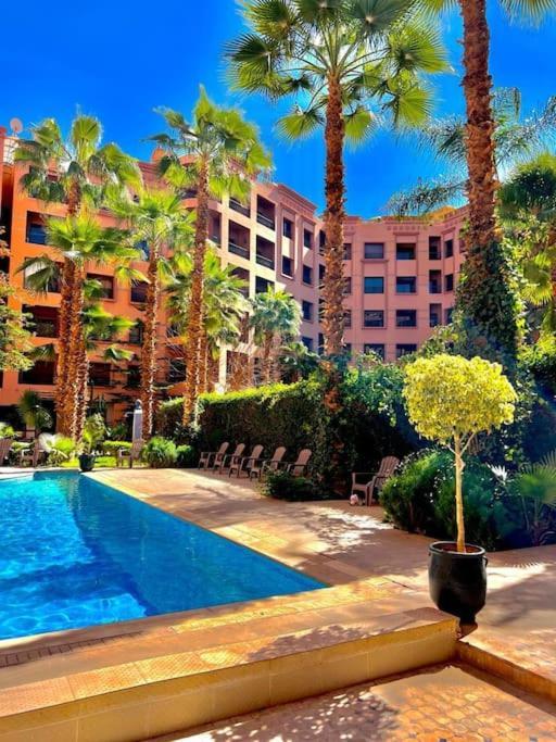 Appartement Marrakech Hivernage N54 Residence Caprice Palace 马拉喀什 外观 照片