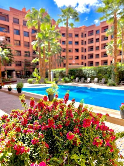 Appartement Marrakech Hivernage N54 Residence Caprice Palace 马拉喀什 外观 照片