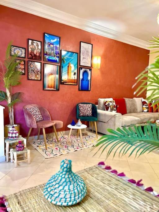 Appartement Marrakech Hivernage N54 Residence Caprice Palace 马拉喀什 外观 照片