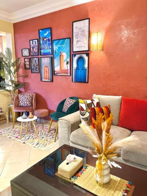 Appartement Marrakech Hivernage N54 Residence Caprice Palace 马拉喀什 外观 照片