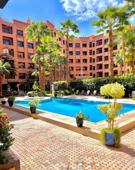 Appartement Marrakech Hivernage N54 Residence Caprice Palace 马拉喀什 外观 照片